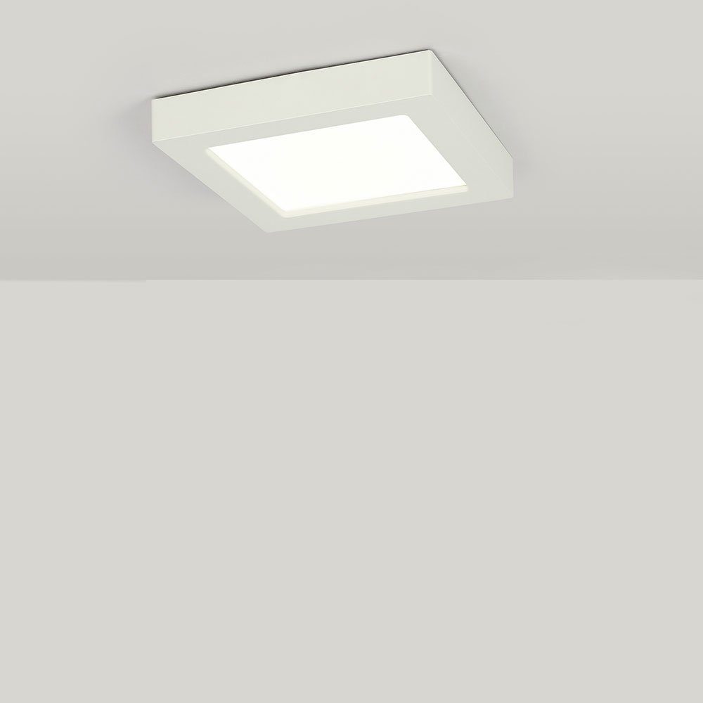 Globo LED Aufbaupanel Deckenlampe LED-Leuchtmittel verbaut, LED Tageslicht Deckenleuchte Neutralweiß, dimmbar fest weiß Kaltweiß, Deckenleuchte, Warmweiß, Tageslichtweiß, CCT