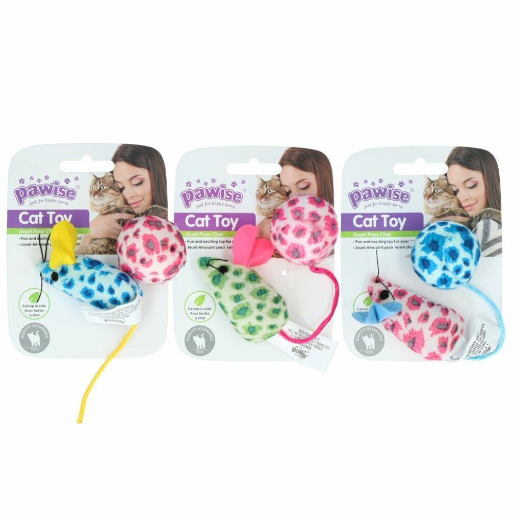 Tierkuscheltier Cat Toy - Mice & Ball