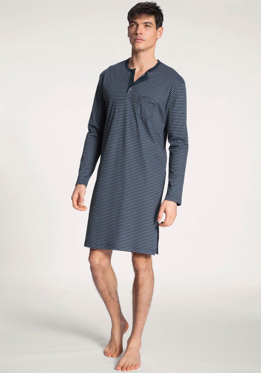 CALIDA Nachthemd Relax Streamline seitliche Schlitze, Interlock-Qualität, L günstig online kaufen