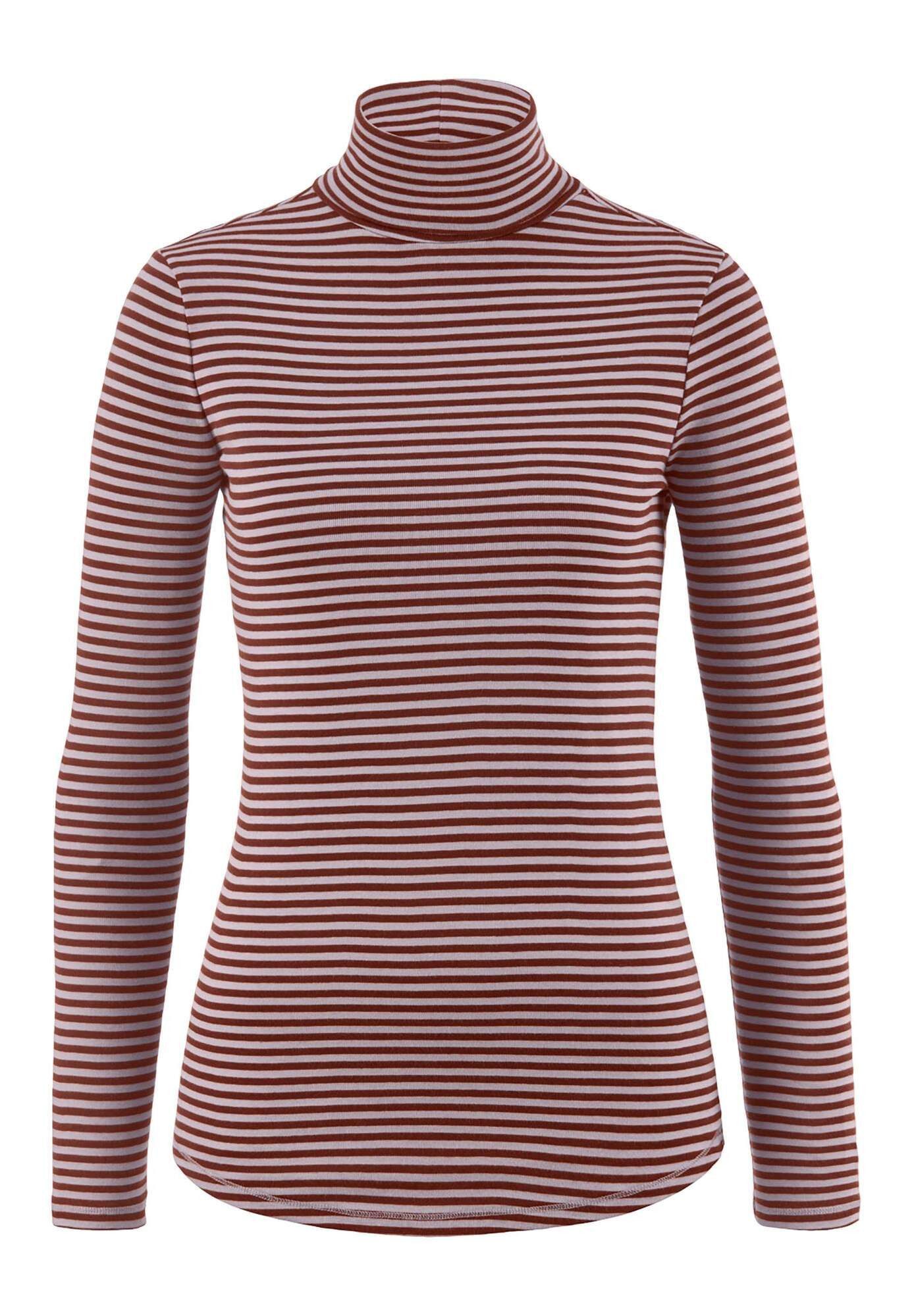 Hessnatur T-Shirt Longsleeve Fitted aus Bio-Baumwolle und Modal (1-tlg)