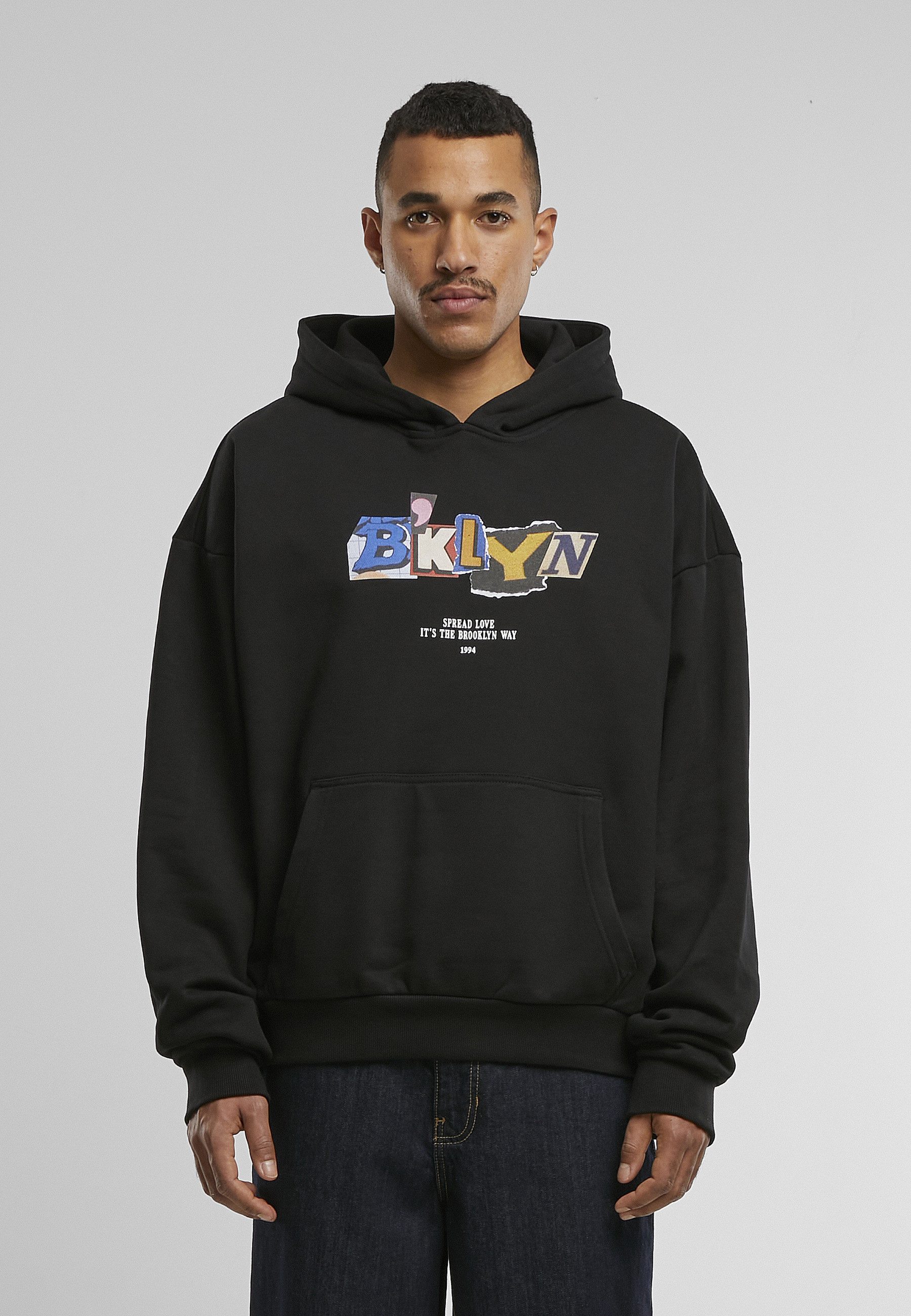 Upscale by Mister Tee Rundhalspullover Upscale by Mister Tee Herren BRKLYN Hoodie (1-tlg)