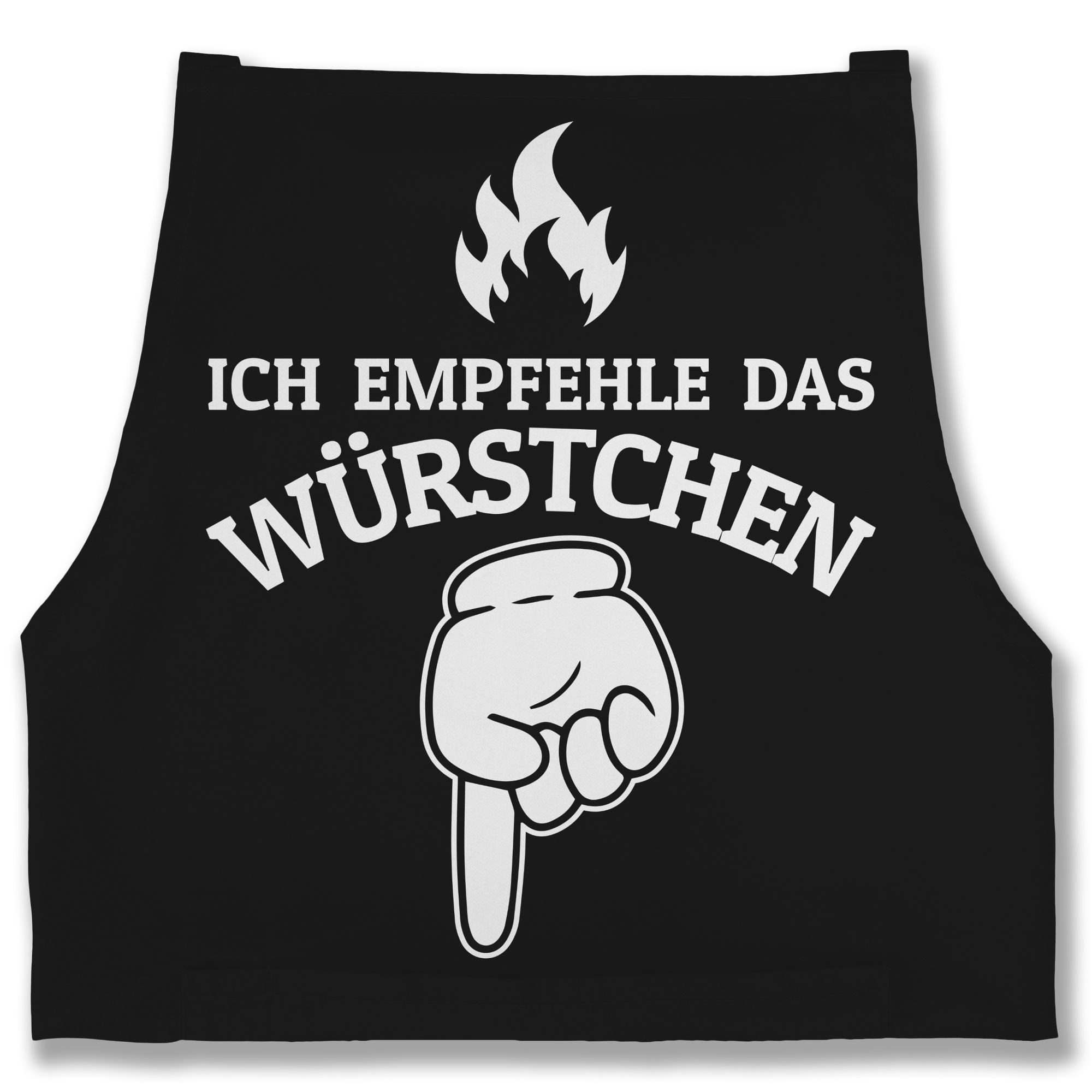 Shirtracer Kochschürze Ich empfehle das Würstchen günstig online kaufen