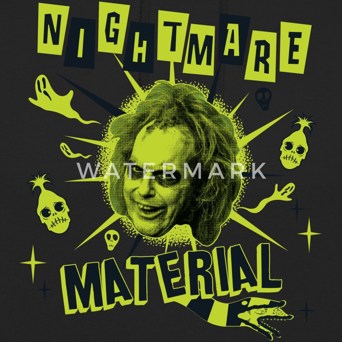 Spreadshirt Hoodie Beetlejuice 2 Nightmare Material Unisex Hoodie (1-tlg)