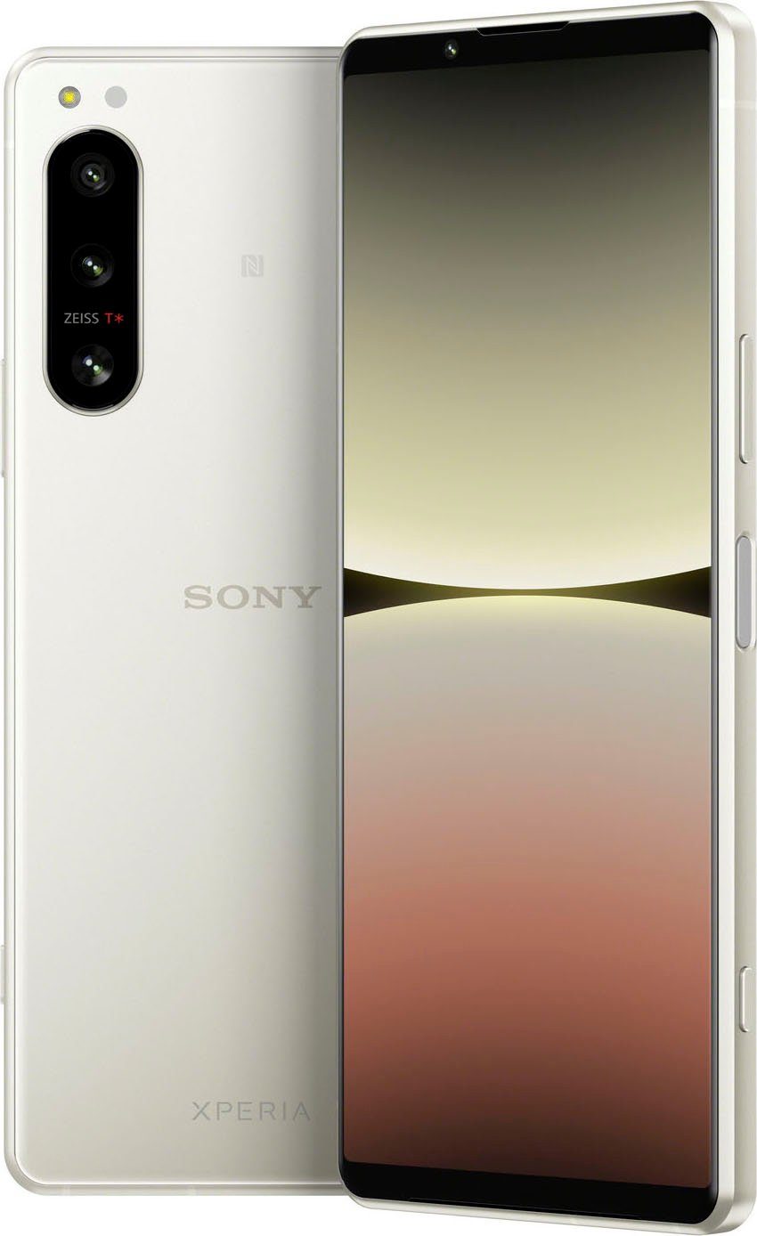 Sony Xperia 5 IV Smartphone (15,49 cm/6,1 Zoll, 128 GB Speicherplatz, 12 MP Kamera) Ecru | alle Smartphones