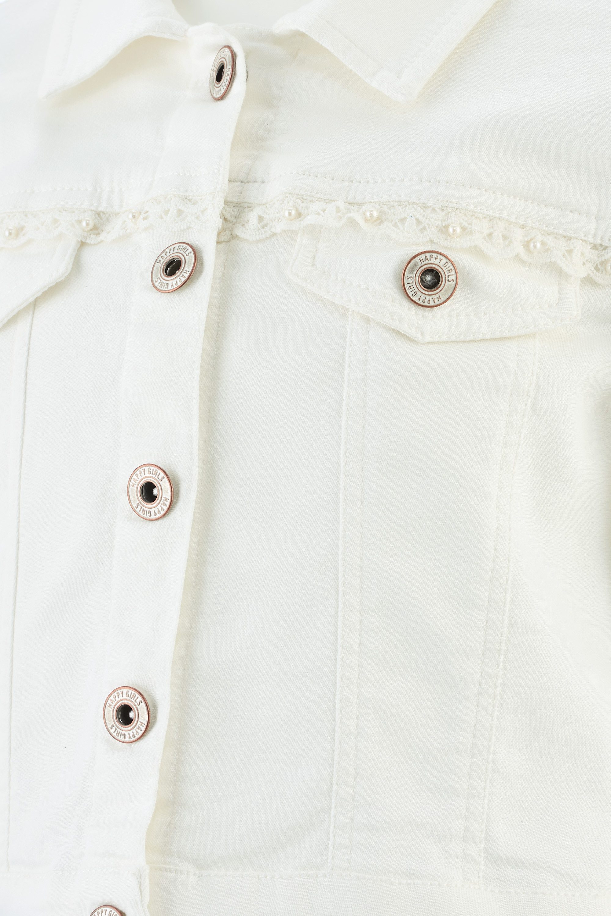 happy girls Jeansjacke mit tollem Spitzendetail – Bild 4 von 5