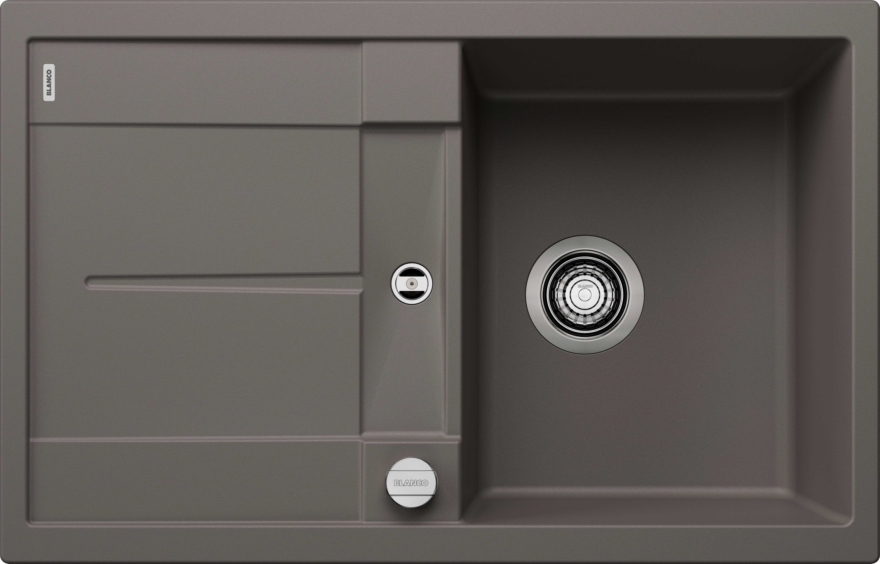 Einbauspüle METRA 45 S Einbauspüle SILGRANIT vulkangrau ab 45 cm Excenter