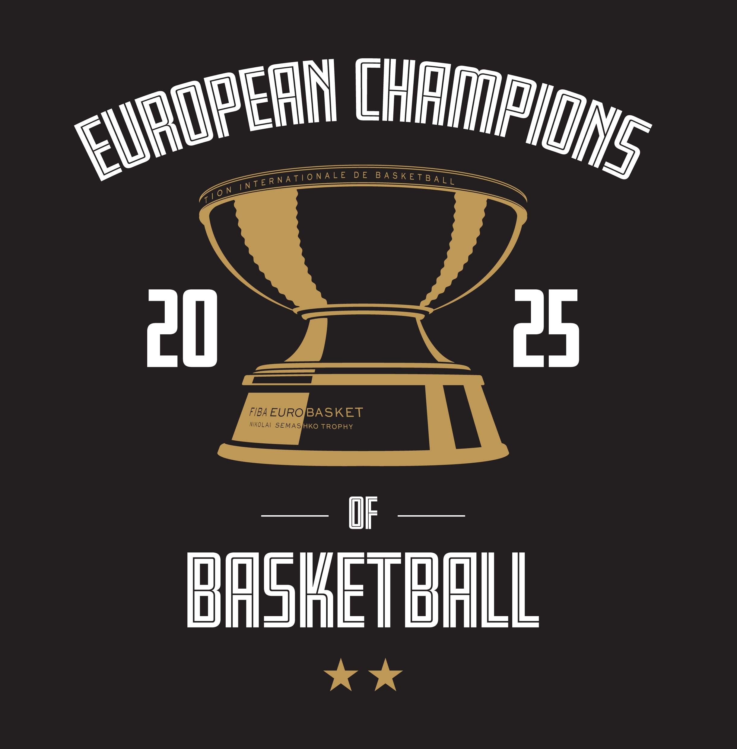 PEAK Kurzarmshirt Europameister 2025