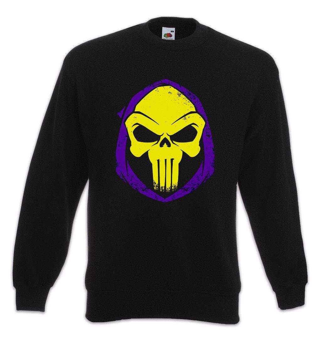 Urban Backwoods Sweatshirt Punish Eternis Skull Sweatshirt Vigilante Masters Logo Schädel Logo (1-tlg) Punisher Universe Comic 80s