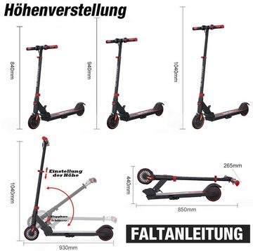 CITYSPORTS Elektro-Kinderroller, kinder roller elektro kickscooter fur kinder 150w