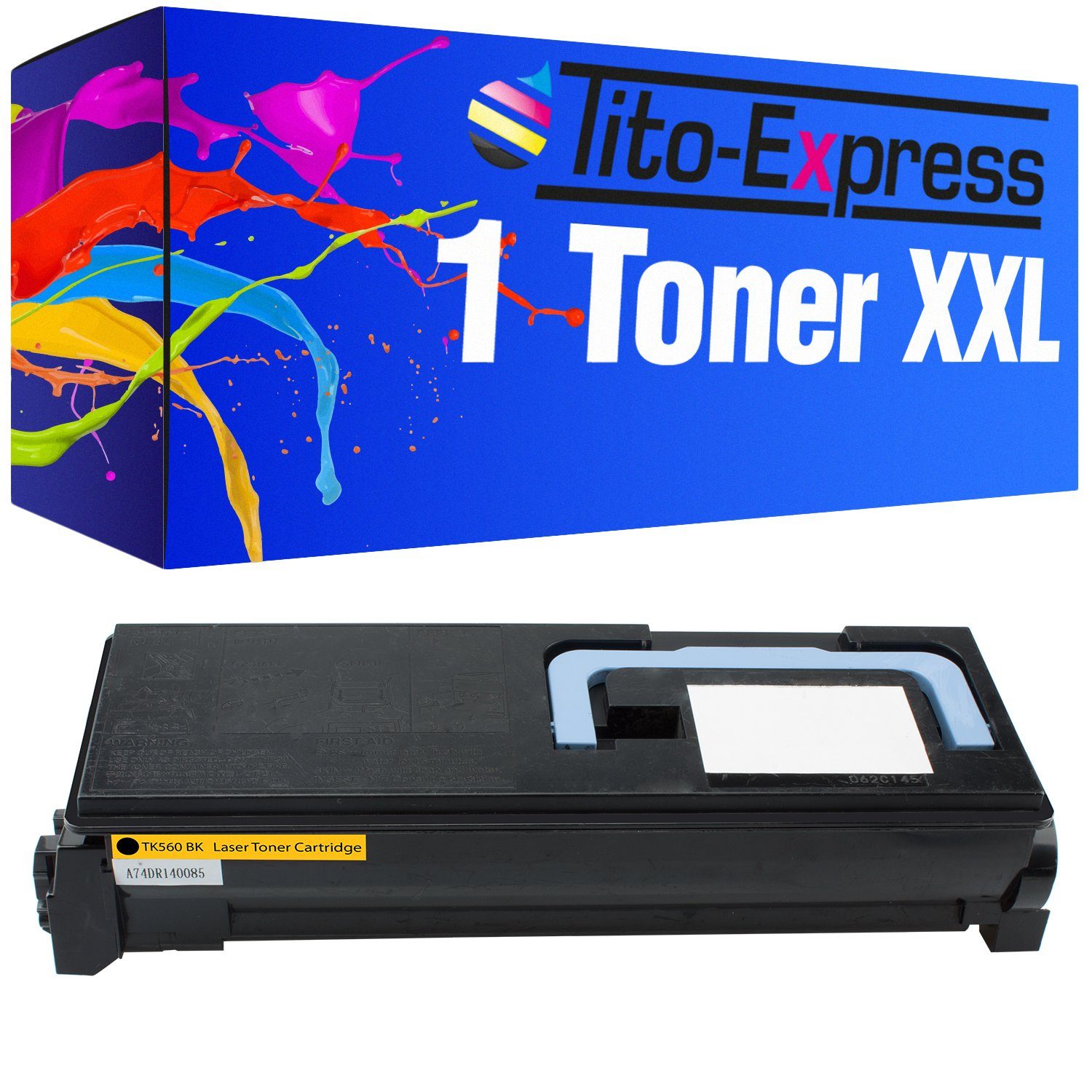 Tito-Express Tonerpatrone ersetzt Kyocera TK 560 Kyocera TK-560 KyoceraTK560 Black, für ECOSYS P-6030cdn FS-C-5300DN FS-C-5300 Series FS-C-5350DN