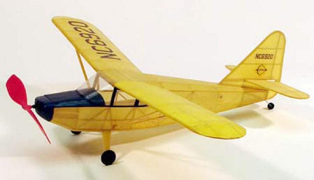 Krick Modellbausatz Dumas Aircraft Stinson Voyager Balsabausatz