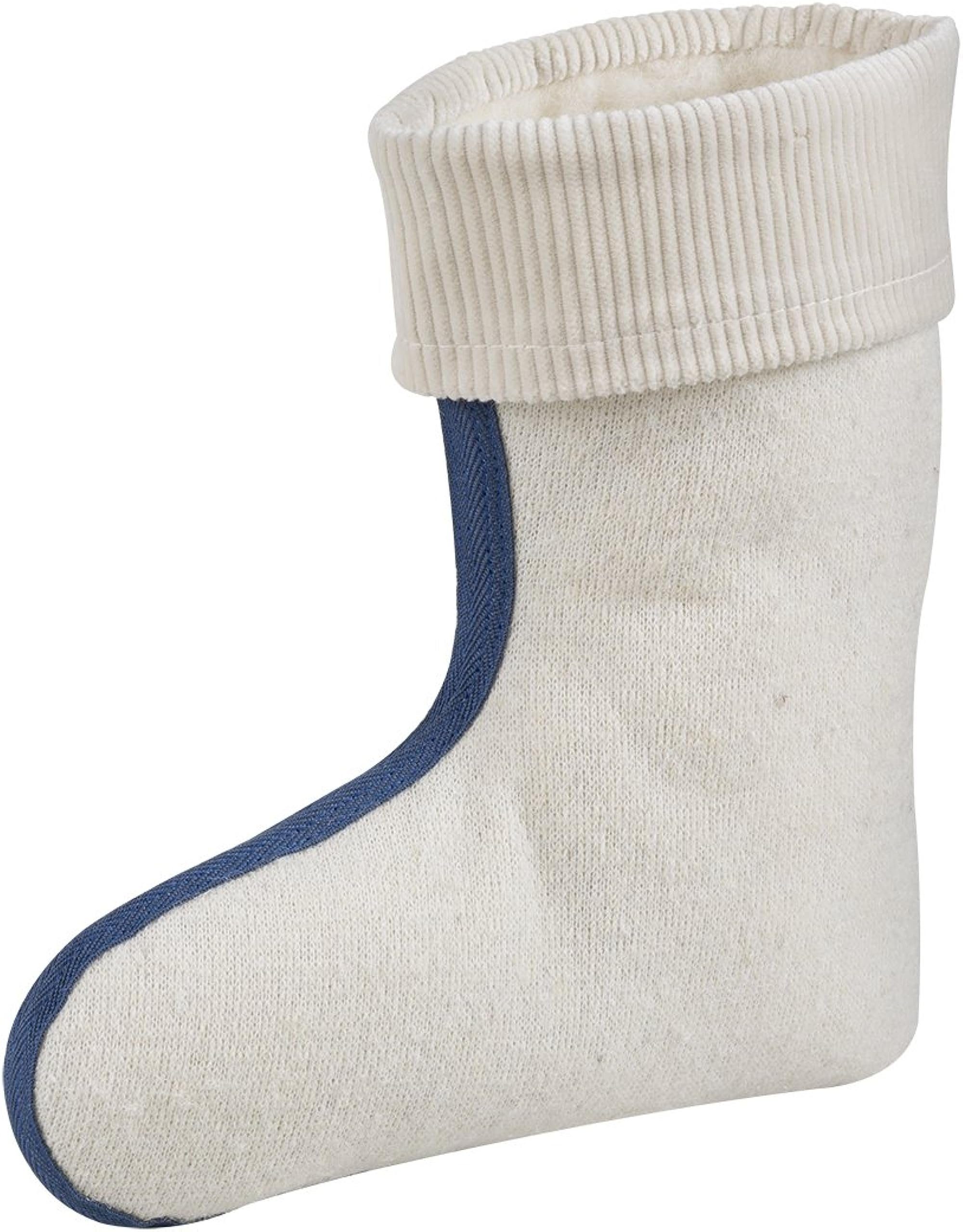 TippTexx 24 Socken 1 Paar warmer Stiefeleinsatz mit 100% Lammwolle für Damen und Herren