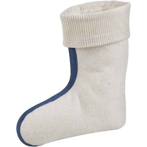 TippTexx 24 Socken 1 Paar warmer Stiefeleinsatz mit 100% Lammwolle für Damen und Herren