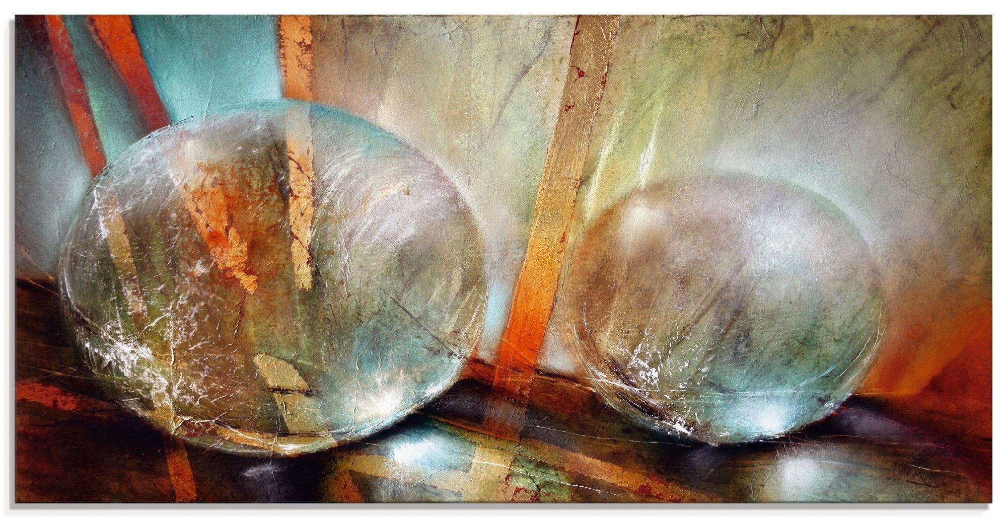St), Glasbild (1 Größen verschiedenen in Gegenstandslos Lichtfänger, Artland
