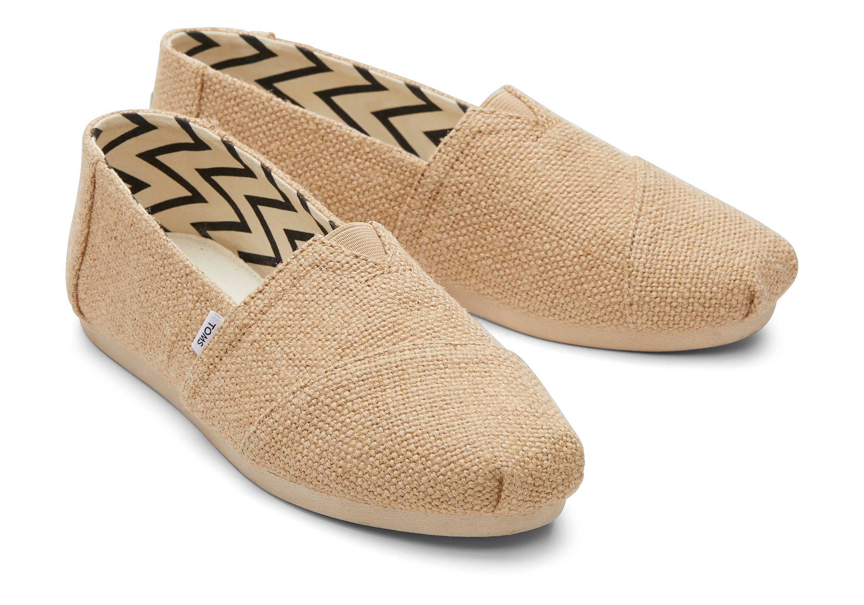 TOMS Alpargata aus Heritage-Canvas Blau Espadrille