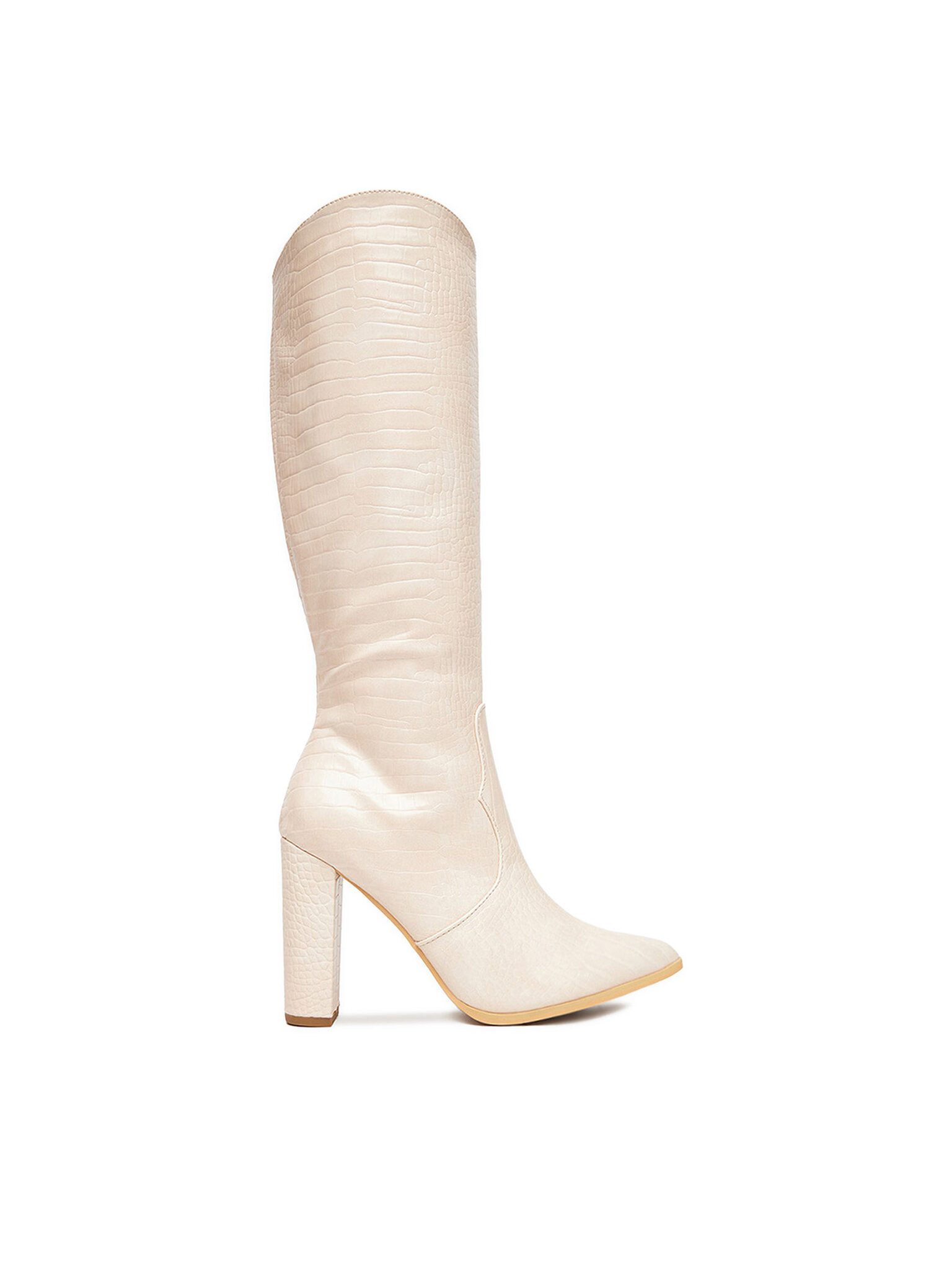 Deezee Damenstiefel Écru ZALGT610-1 Stiefel