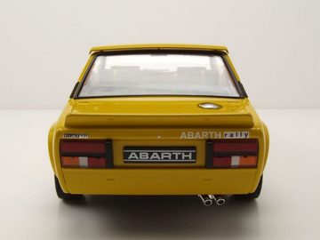 ixo Models Modellauto Fiat 131 Abarth 1980 gelb Modellauto 1:18 ixo models, Maßstab 1:18