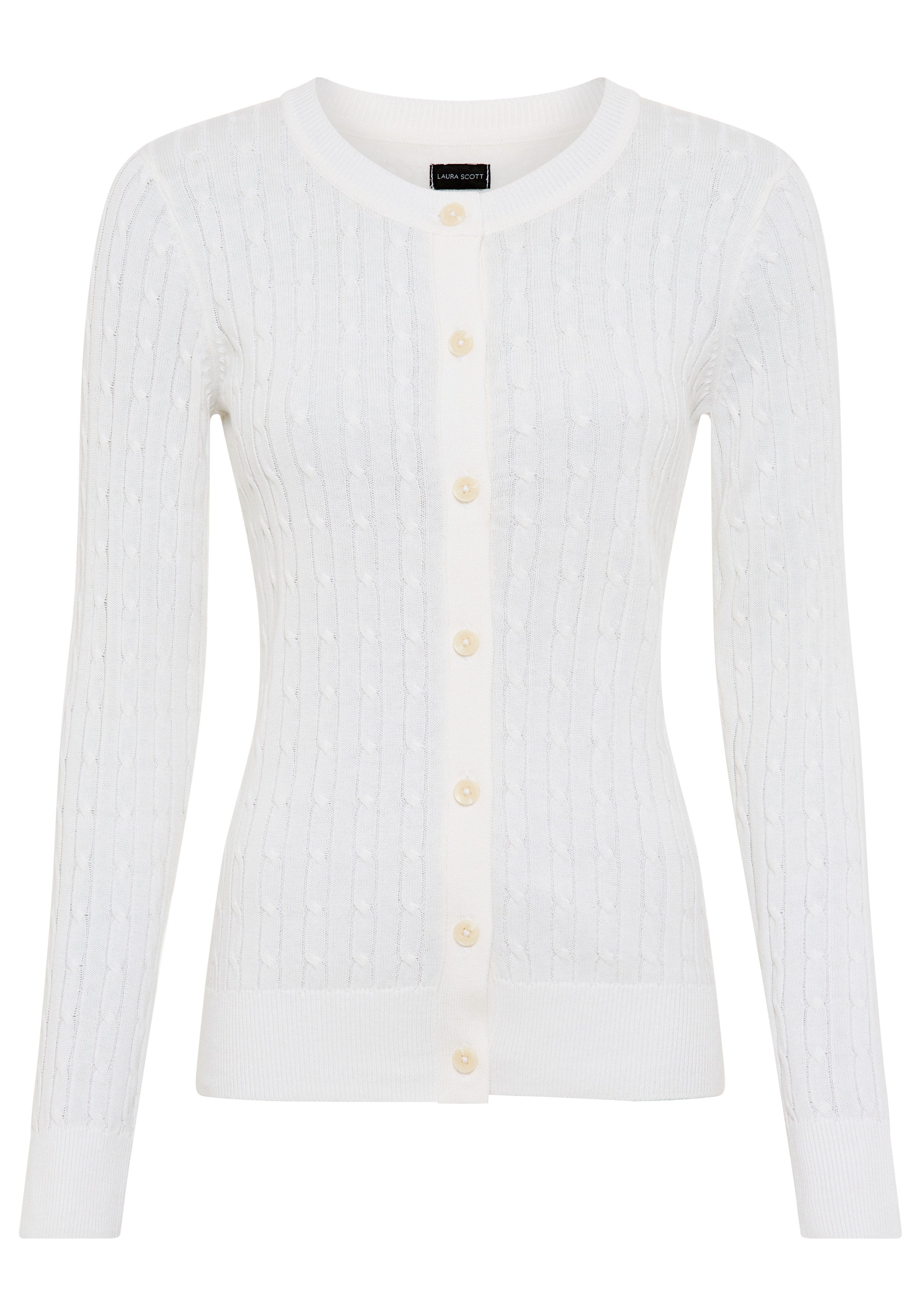 Strickjacke im Frühlings-Look
