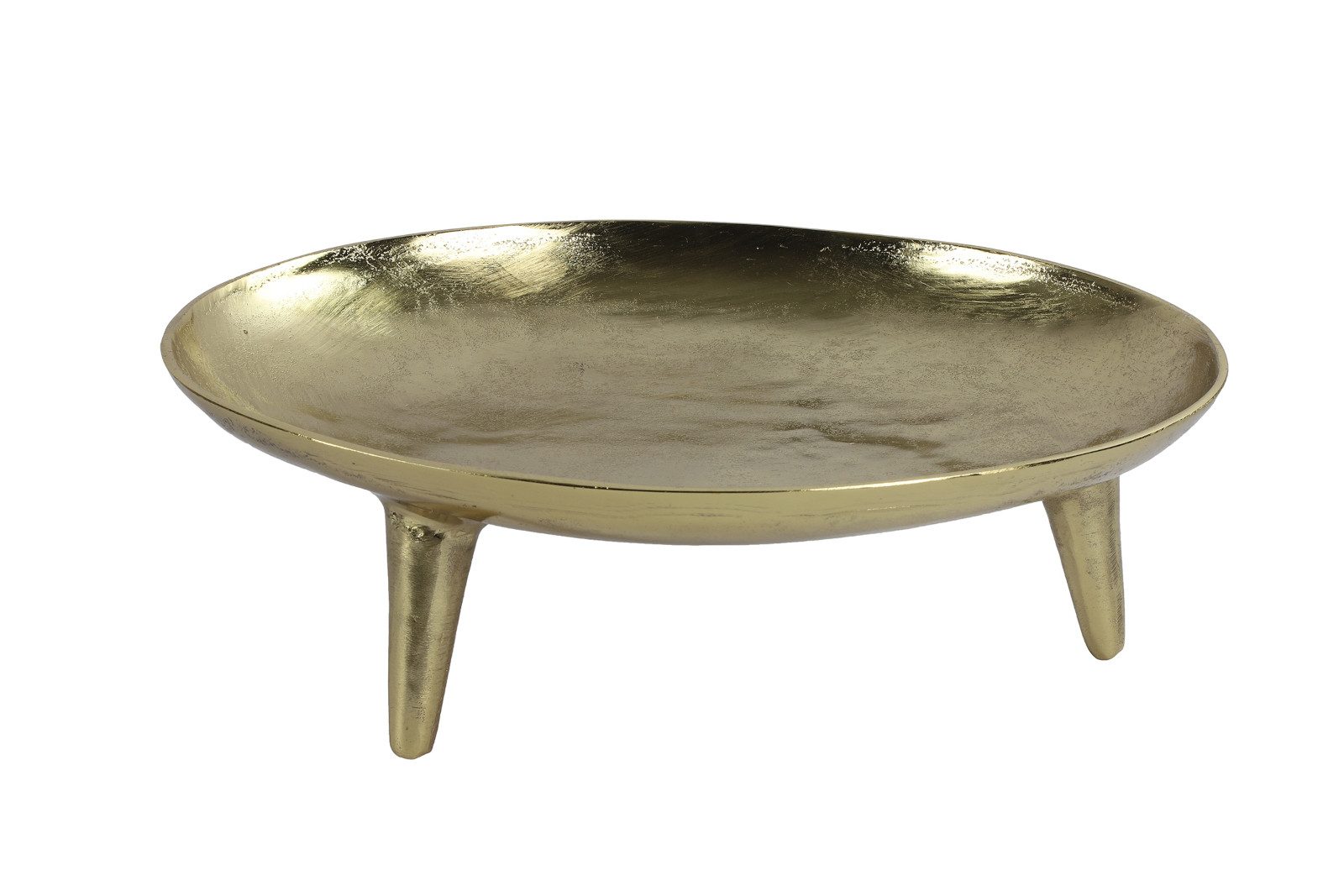 Dekoschale Schale oval Resa S gold 14cm