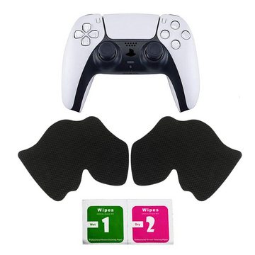 Tadow Sticker für ps5,Gummipads Griffpolster für ps5 Gamepad,Anti-Rutsche PlayStation 5-Controller