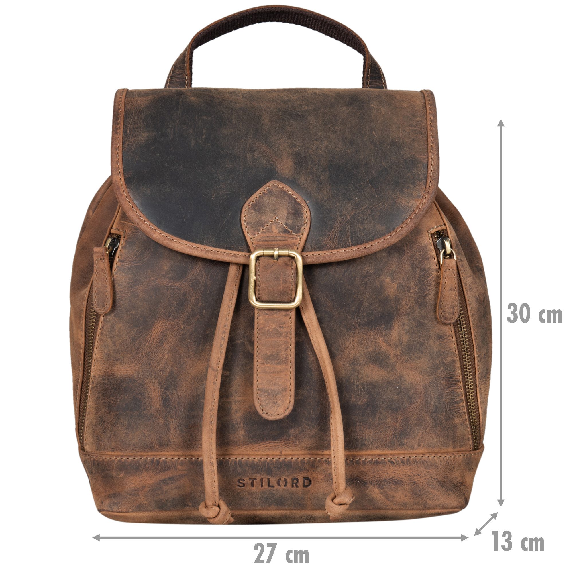 STILORD Cityrucksack "Allison" Rucksack Damen Modern Leder