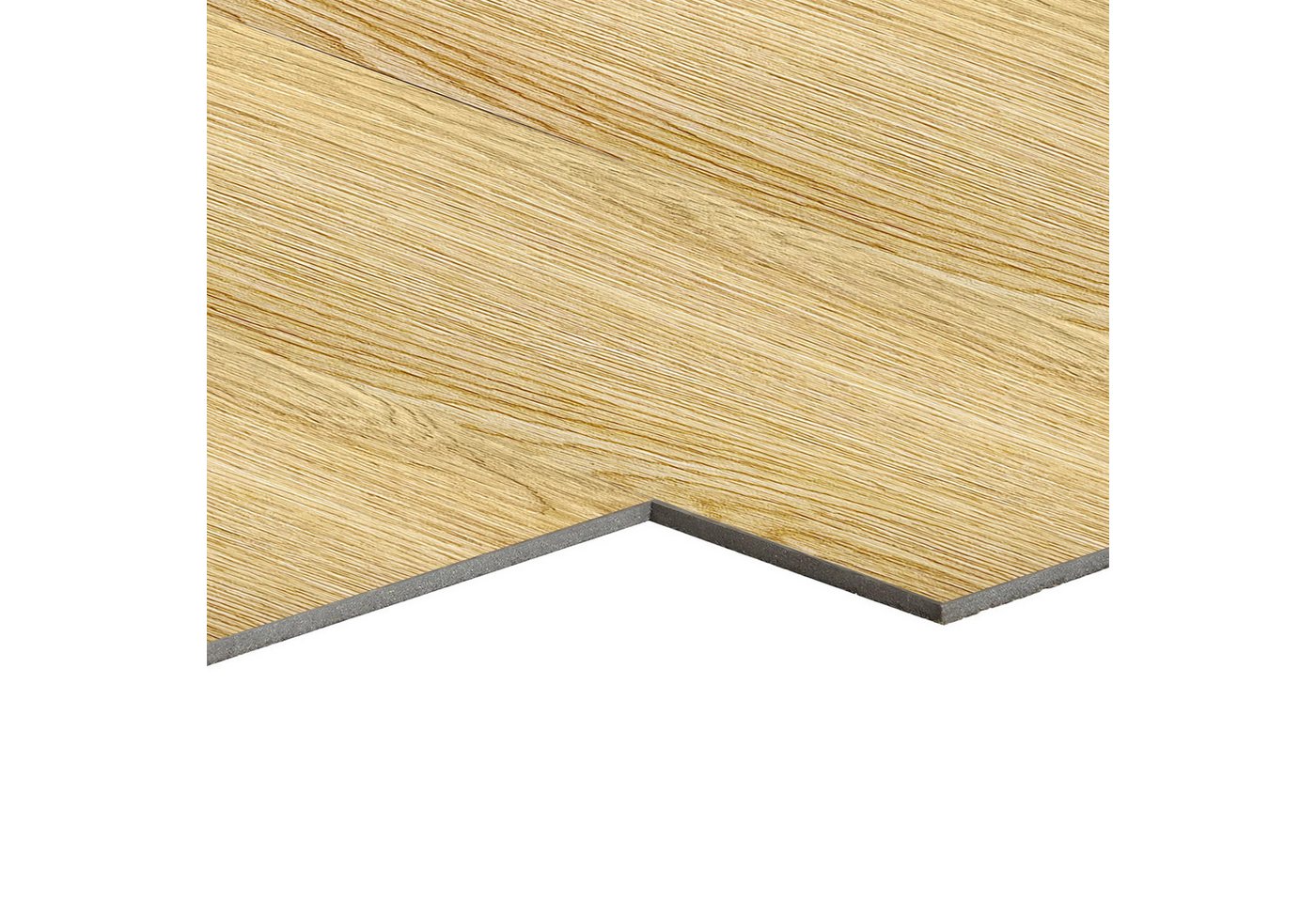 FIVMEN Vinylboden PVC Bodenbelag Selbstklebend, Holzmaserung Dielen, Bodenfliesen, 18/36 Stück, 2.51/5.2 m² Schneidbar Fliesen für Schlafzimmer, Küche