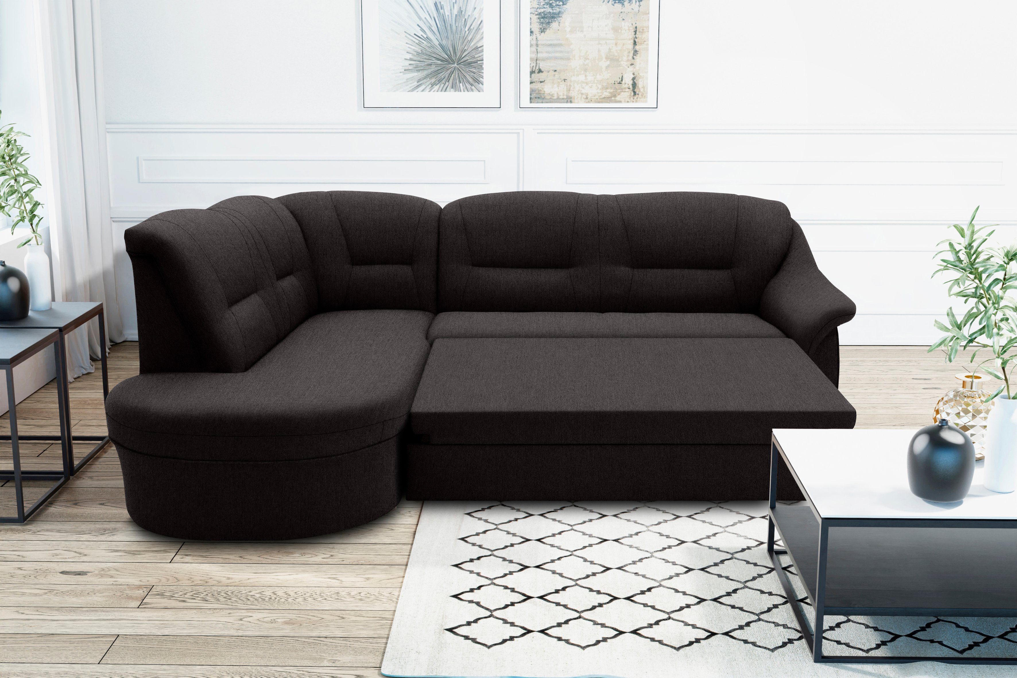 DOMO collection Ecksofa Faenza für kleine günstig online kaufen