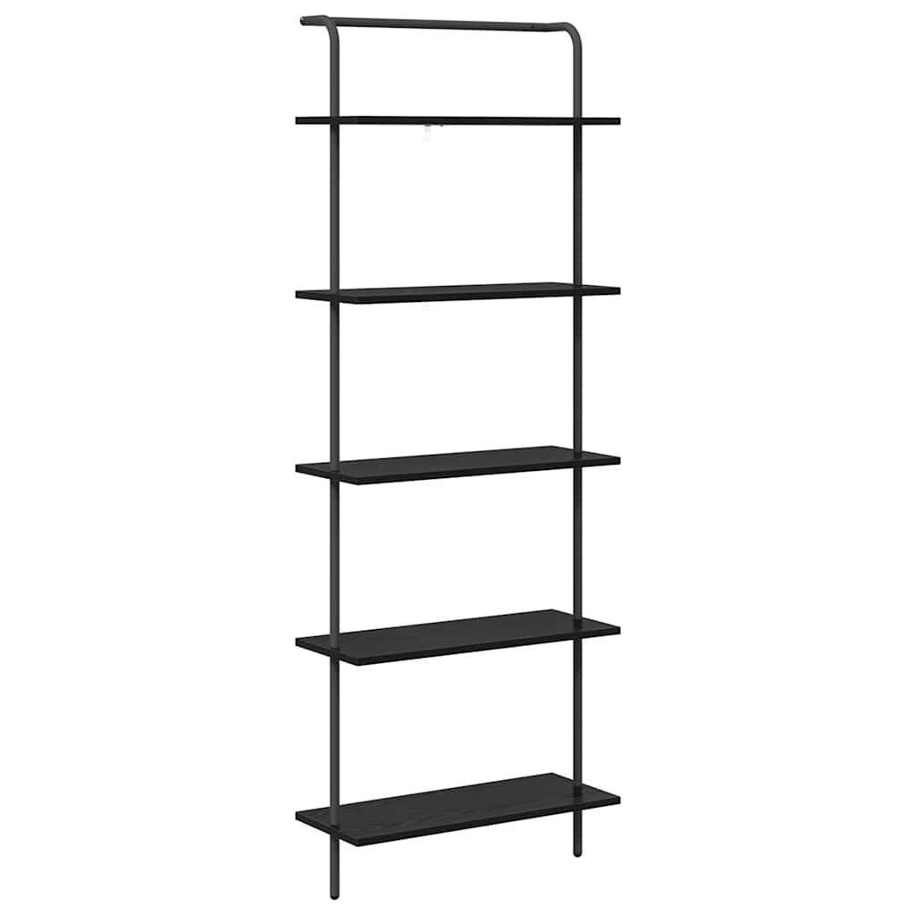 vidaXL Bücherregal Regal Schwarz Eichen-Optik 60 günstig online kaufen