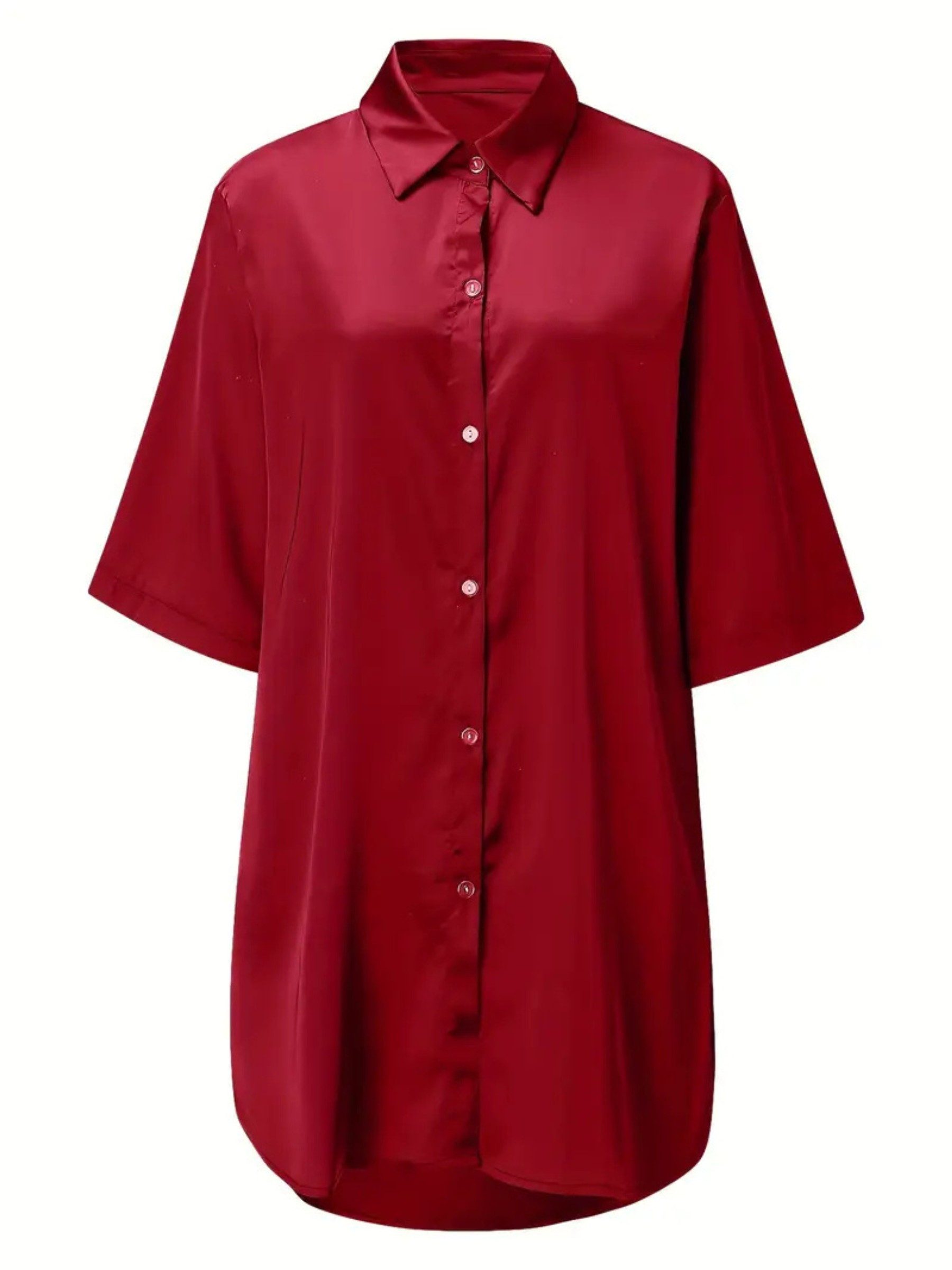 Elegant Love Nachthemd Satin Sleepshirt Damen günstig online kaufen