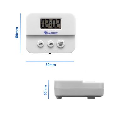 Lantelme Küchentimer Küchentimer Eieruhr 6cm x 5cm x 2cm mit Magnet