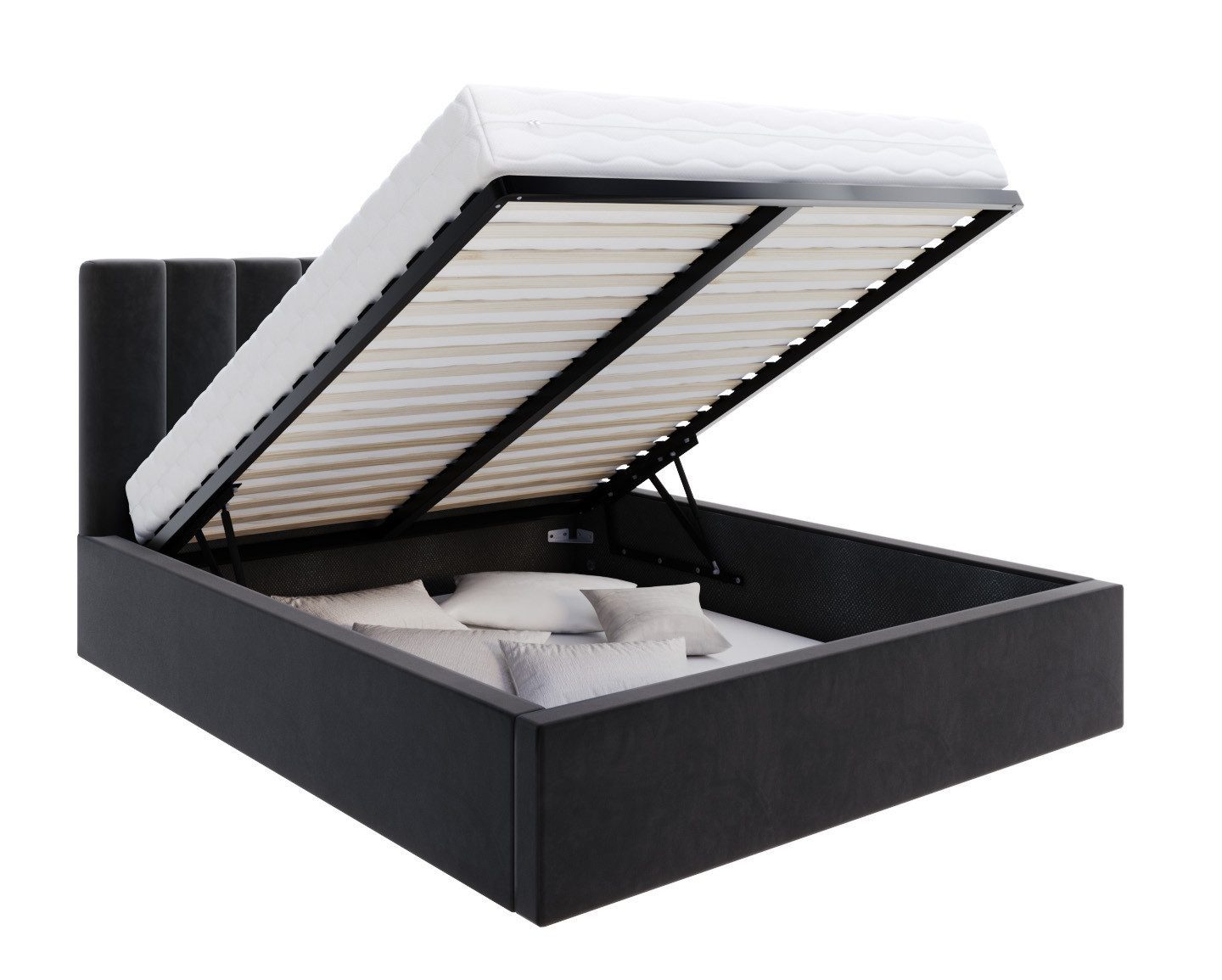 FDM Polsterbett Bettgestell Bettrahmen 120x200, 140x200, 160x200, 180x200cm günstig online kaufen