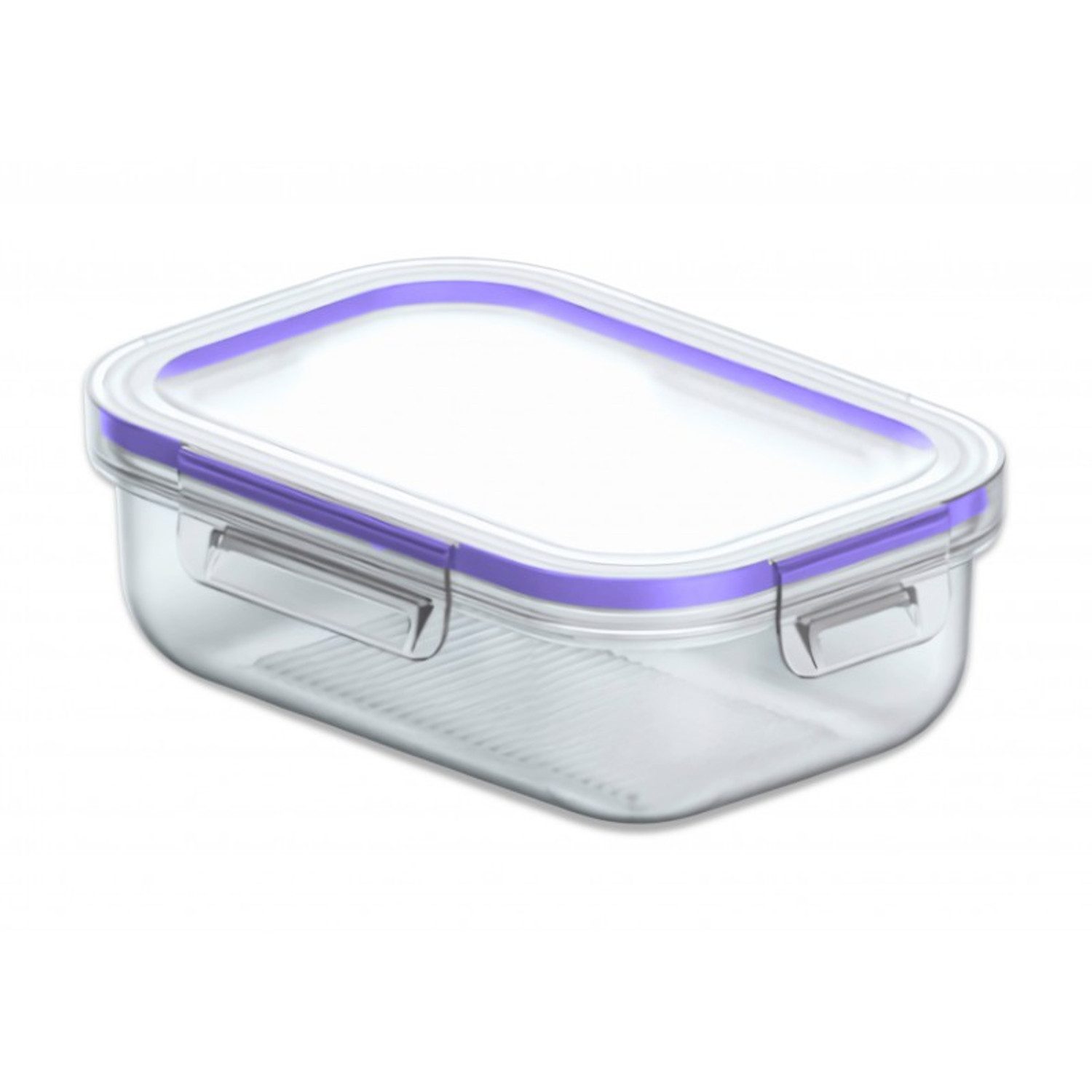 Practic Lunchbox Lebensmittelbehälter 0.6L Deckel mit Clips