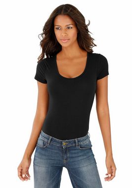 Vivance T-Shirt-Body (2er-Pack) aus elastischer Baumwoll-Qualität