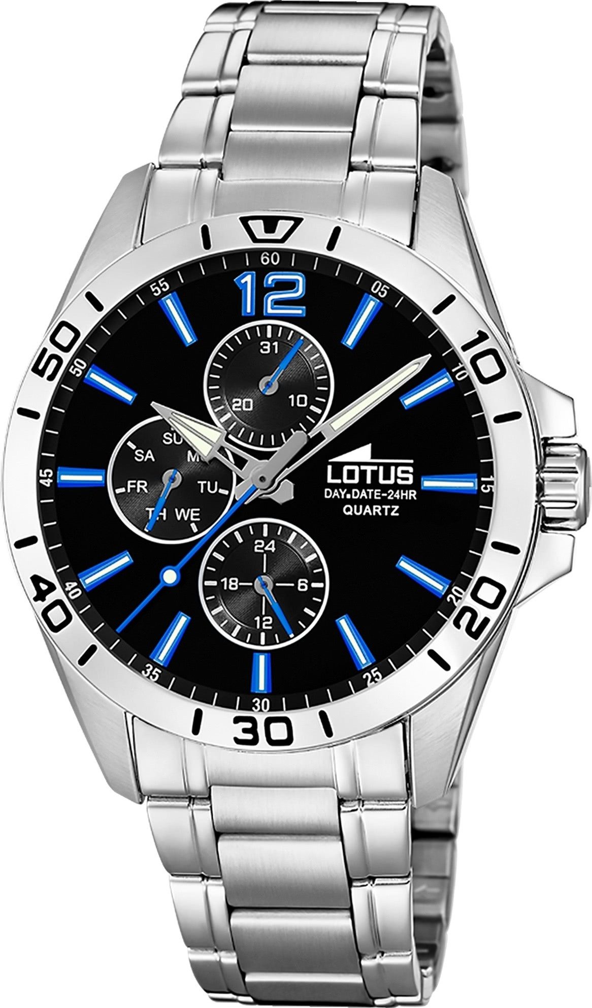 Quarzuhr Lotus Herrenuhr Multifunktion Armbanduhr