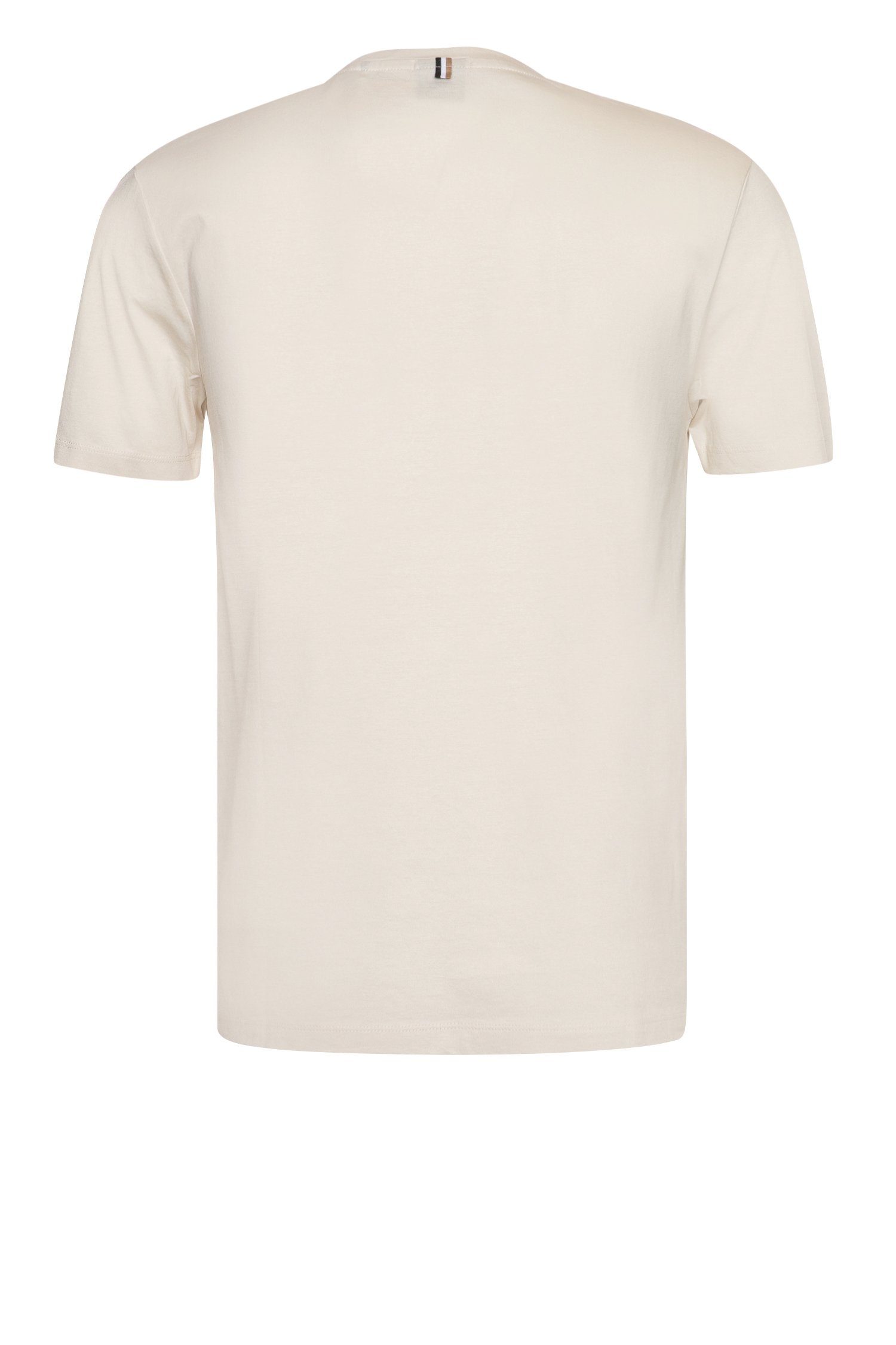 (131) T-Shirt Tessler BOSS (1-tlg) Weiß