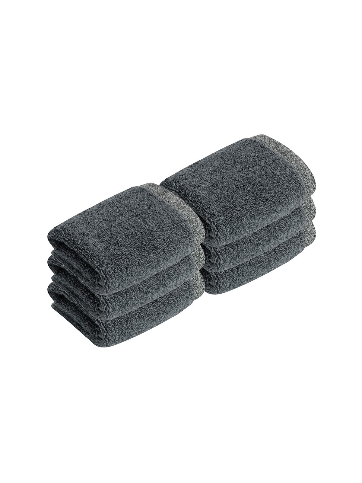 bugatti Seiftuch 6er Pack Seiftuch Prato, Frottier (Spar-Set, 6-St), hohe Markenqualität