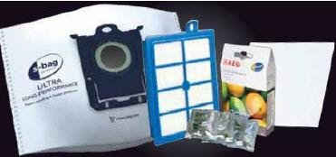 AEG Staubsaugerbeutel s-bag PerformanceKit, passend für AEG, 1x Hygiene- und Motorfilter
