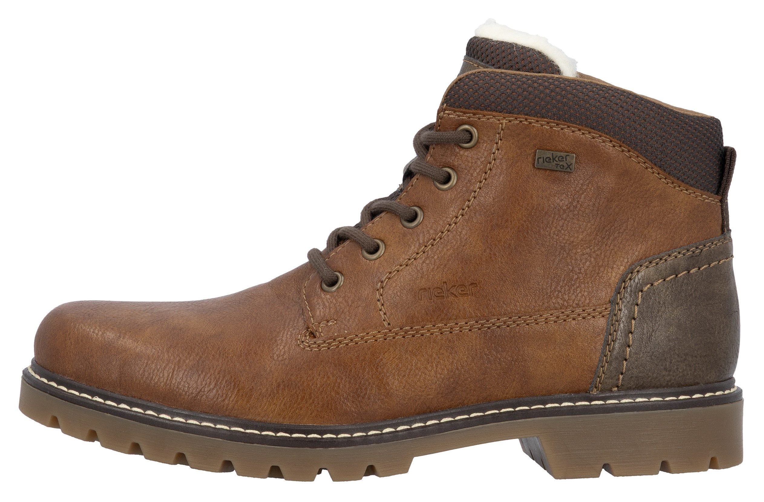 Rieker Winterstiefelette, Workerboots, Schnürboots, Trekkingstiefel mit riekerTEX-Membran
