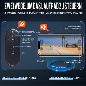 FYSIQ Laufband für Zuhause, Walking Pad unter dem Schreibtisch (1-tlg), Bluetooth-App