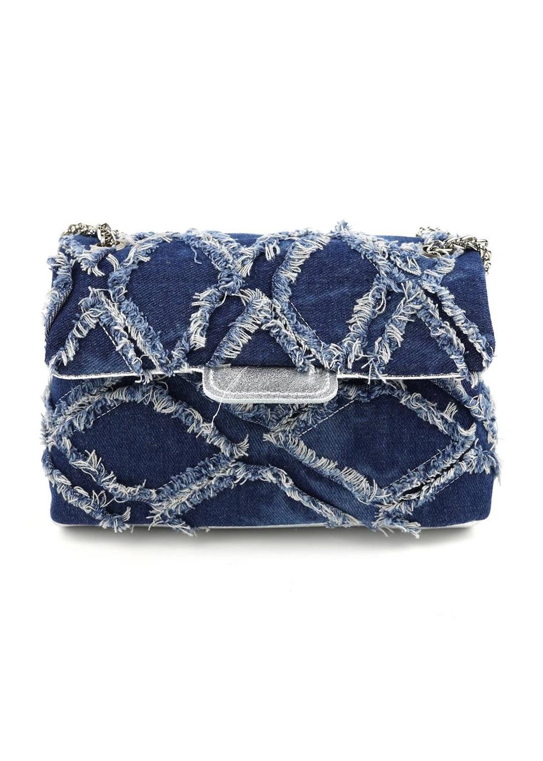 ITALYSHOP24 Schultertasche MADE IN ITALY Damen günstig online kaufen