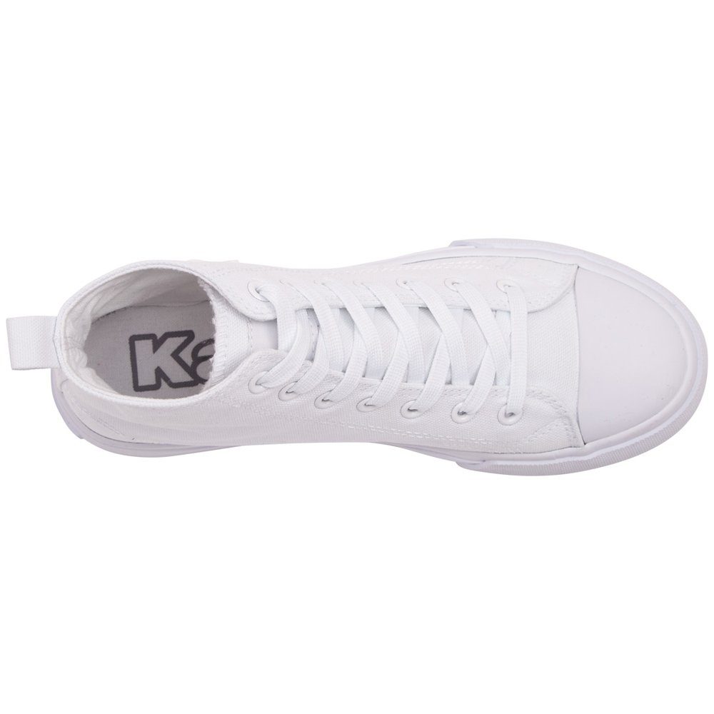 Kappa mit - white angesagter Plateau-Sohle Sneaker