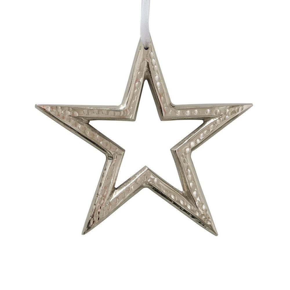 BOLTZE Dekoobjekt Boltze Dekoanhänger Taumi, Sternanhänger, Silber Stern, 16cm, 2070972