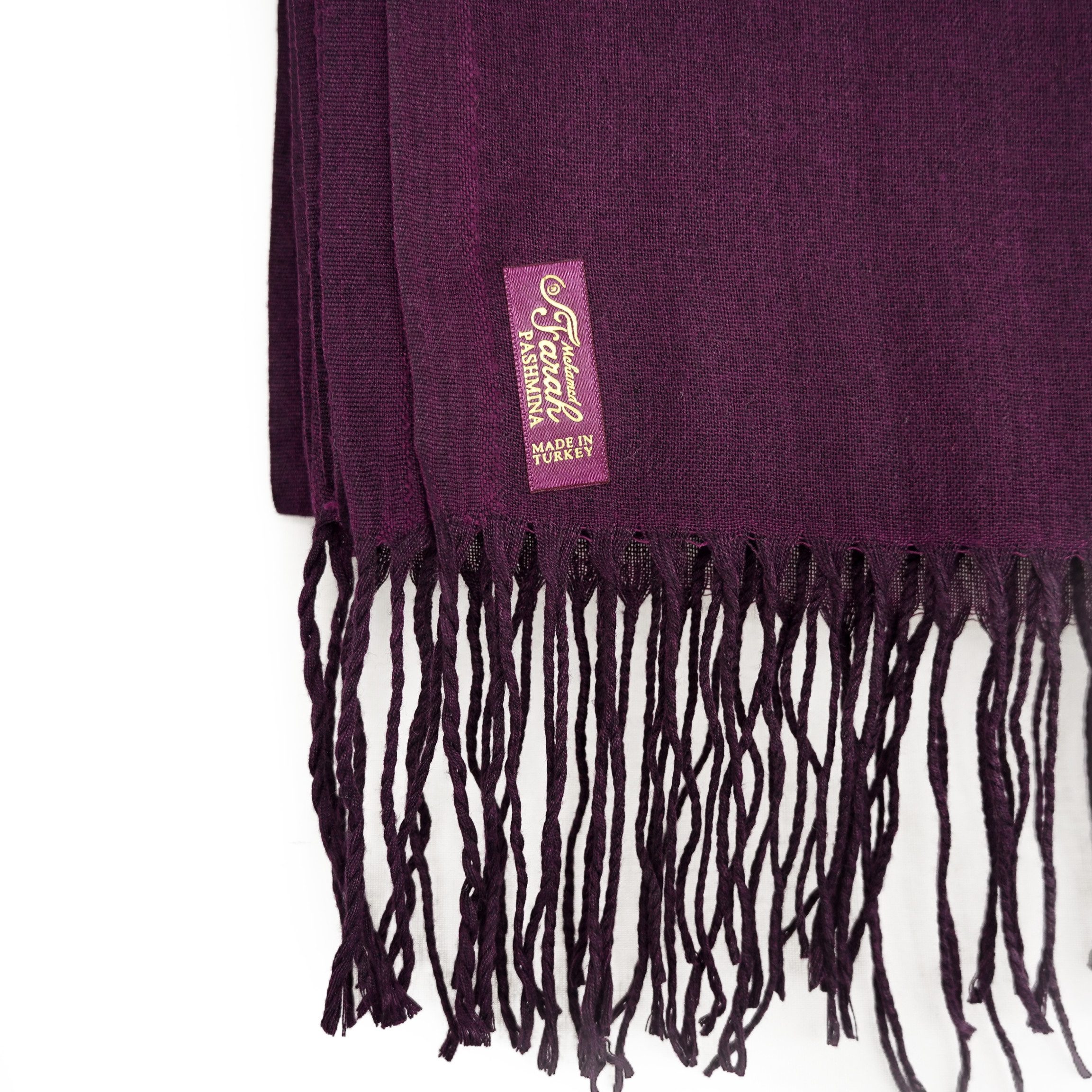 COFI 1453 Schal Pashmina Schal 165x70 cm elegantes Modeaccesiore Weich und Luftig – Bild 4 von 5