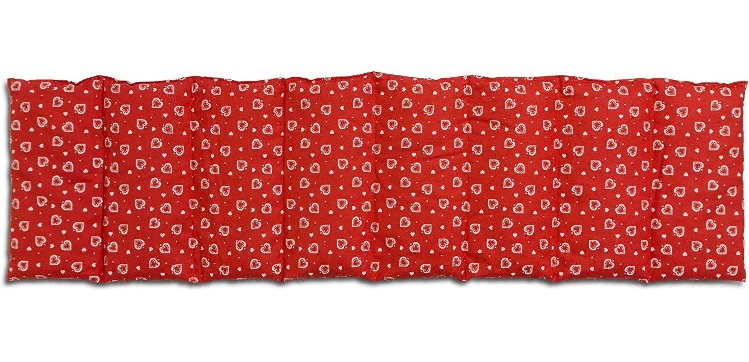 Giraffenland Wärmekissen Rapssamenkissen 75x20cm 8-Kammer - Wärmekissen Kältekissen, Wärme- (Mikrowelle/Backofen) o. Kältekissen (Kühlschrank/Gefriertruhe)