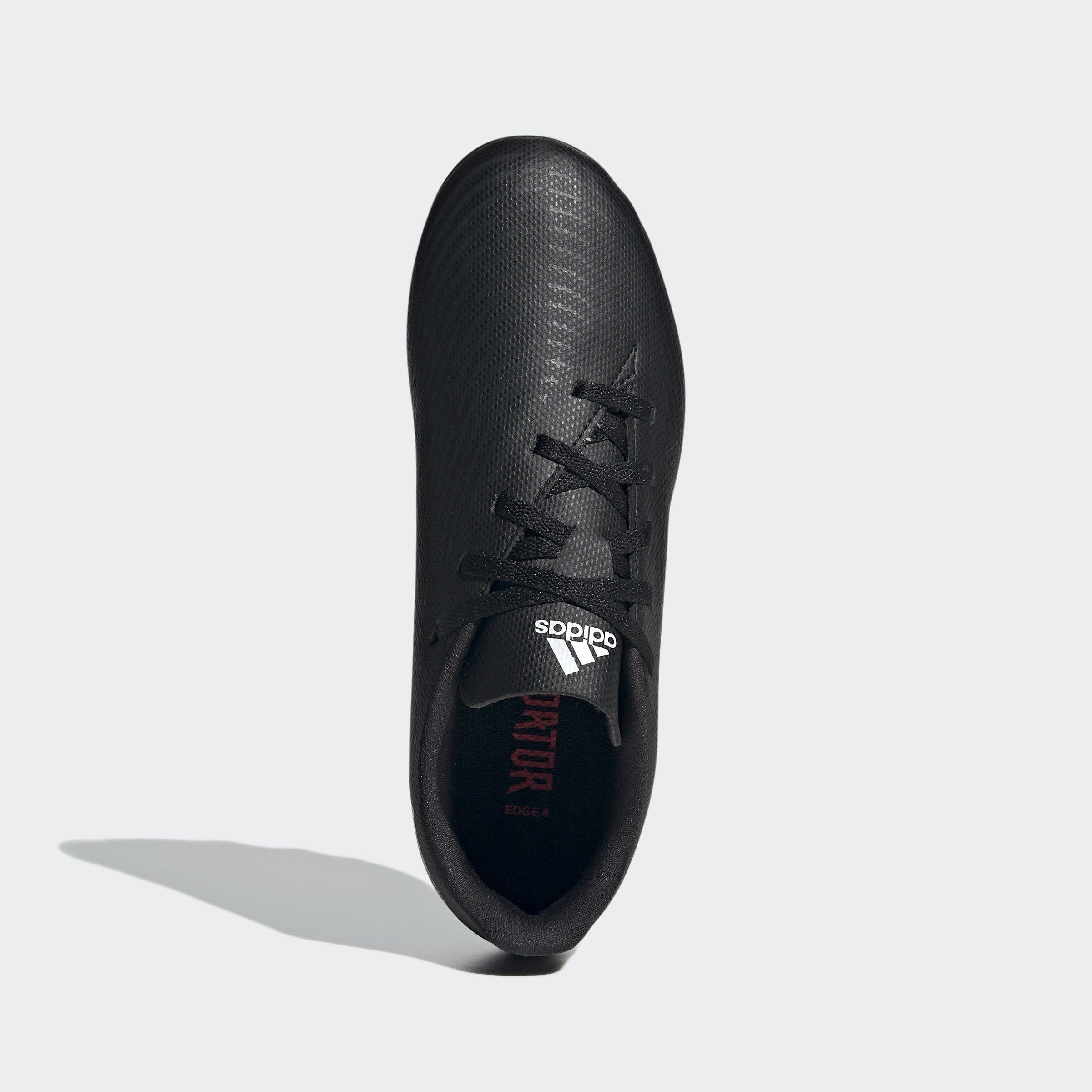 adidas Sportswear PREDATOR EDGE.4 FxG J,CBLACK/FTWWHT weiss-schwarz-pink Fußballschuh