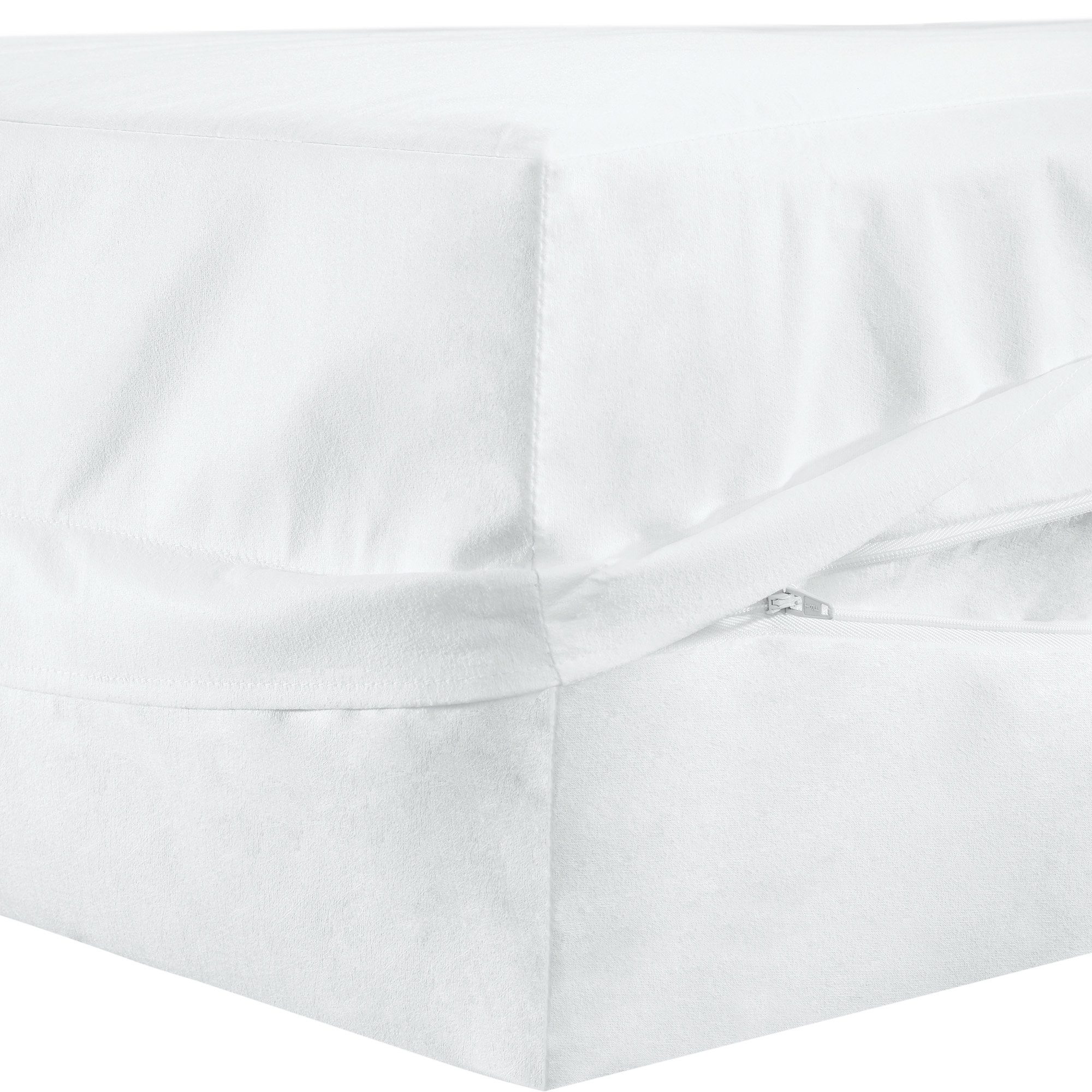 Matratzenauflage Matratzenbezug allergendicht/kochfest Medinight, Mikrofaser Uni