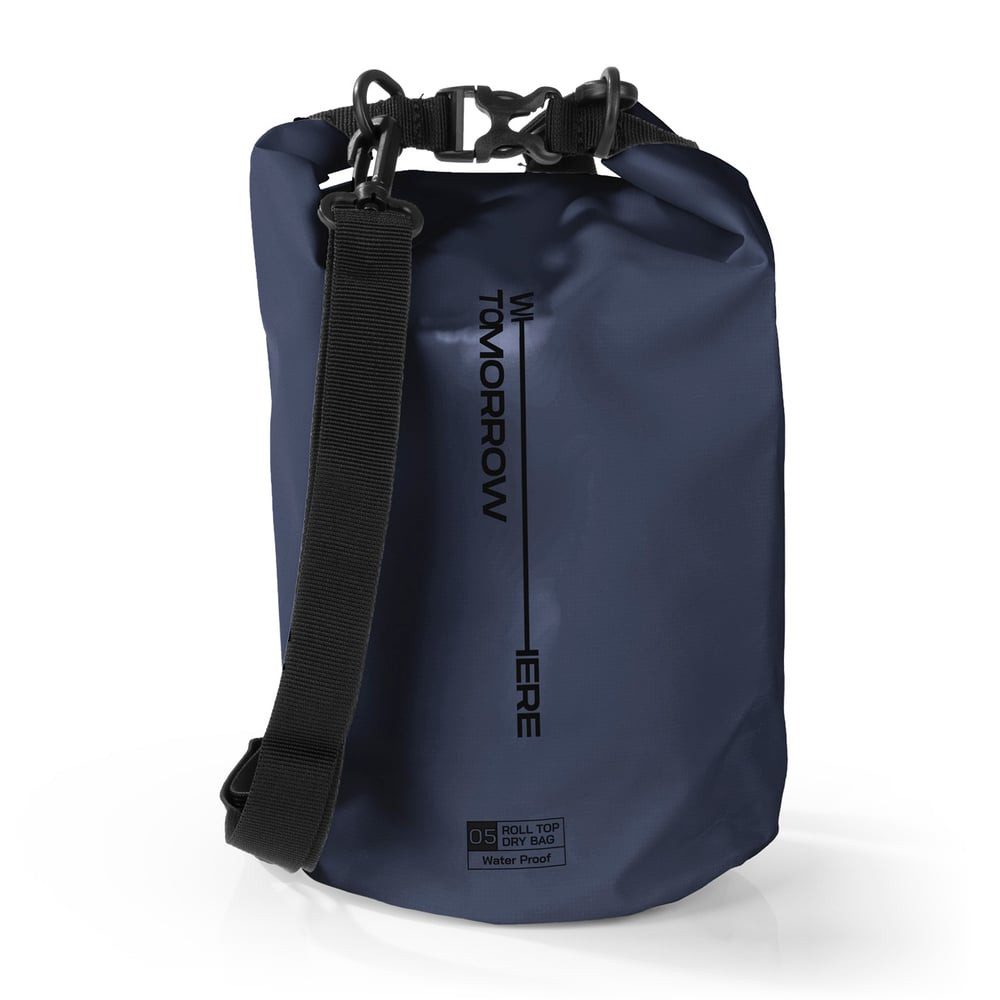 #DoYourSports Aufbewahrungstasche Aufbewahrungstasche PVC dry bag 5L inkl. Nylongurt, Outdoor Tasche Camping Angeln wasserdicht Handy sicher aufbewahren