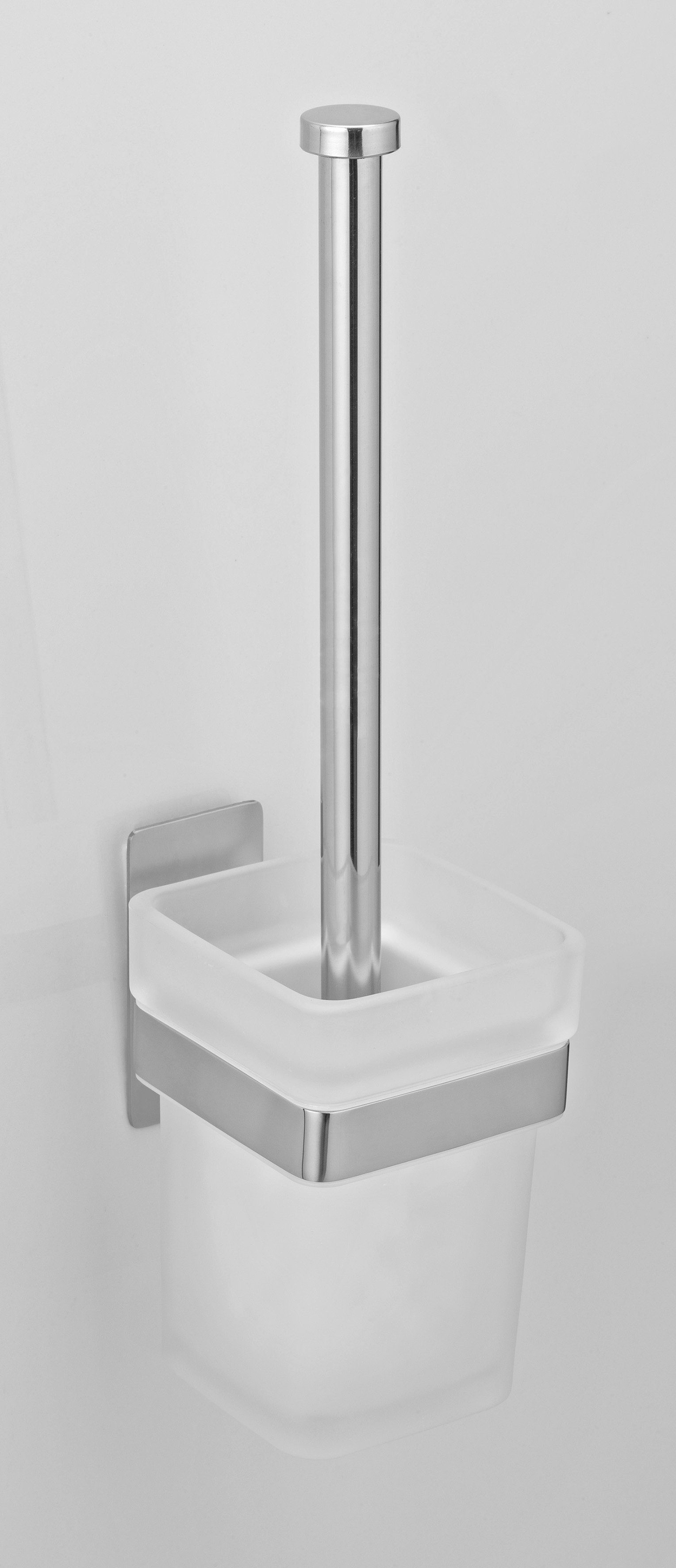 WENKO mit TurboLoc Befestigung WC-Garnitur shine, abnehmbarer Genova, Behälter, Turbo-Loc®