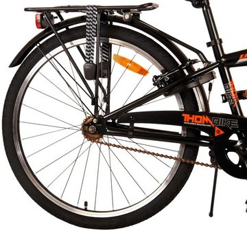 Volare Kinderfahrrad Thombike - Jungen - Verschiedene Größen und Farben - bis 115 kg, 3 Gang Shimano, 85% zusammengebaut, Lenkerhöhe einstellbar, 24 oder 26 Zoll