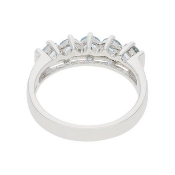 JuwelmaLux Fingerring JuwelmaLux Ring 925/000 Sterling Silber mit synth. Blautopas JL30-07-4 (kein Set, 1-tlg)